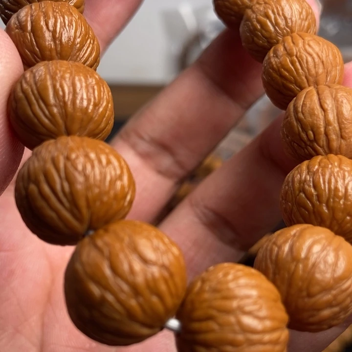 猴头核桃吊坠今天