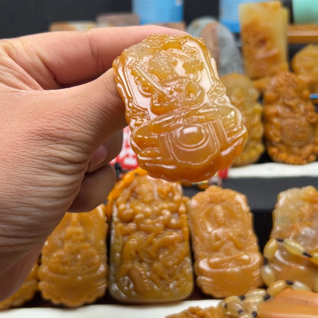 石英质玉（黄龙玉）未镶嵌多选一发货