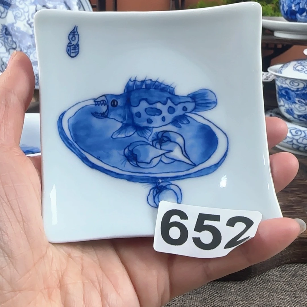 景德镇陶瓷手绘茶器652