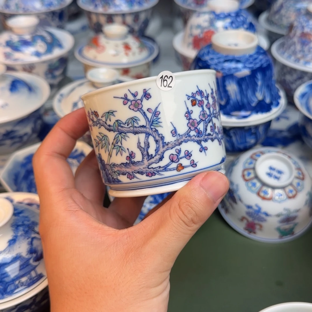 彦祖纯手工手绘茶具162