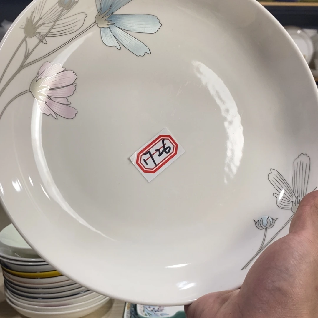 搪瓷1726号4个装9寸深盘