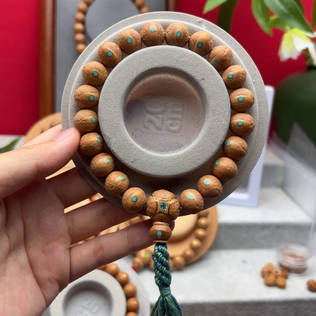 凤眼菩提手串w****113左右镶嵌手串