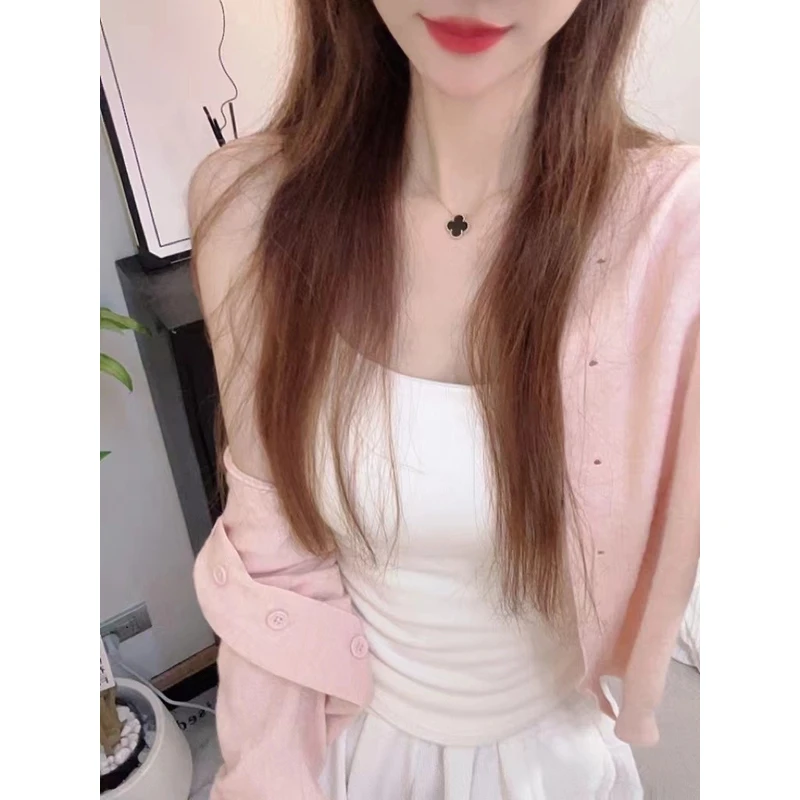 【现货】《香草奶盖》早春款百搭软糯糯针织开衫上衣毛衣