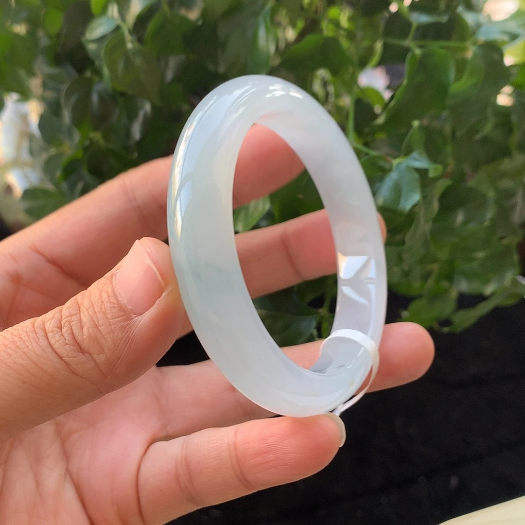 翡翠未镶嵌手镯19号