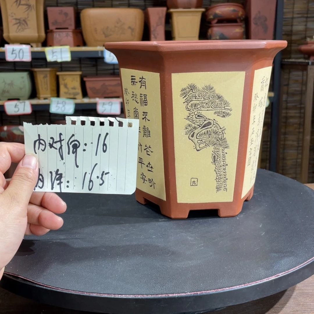 花盆紫砂紫砂花盆在这里