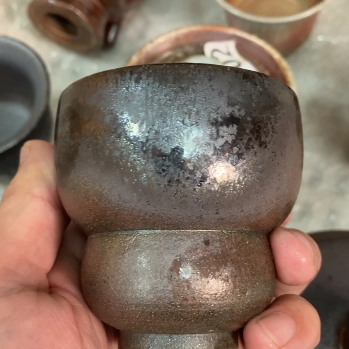 柴烧杯子宝瓶大放漏。