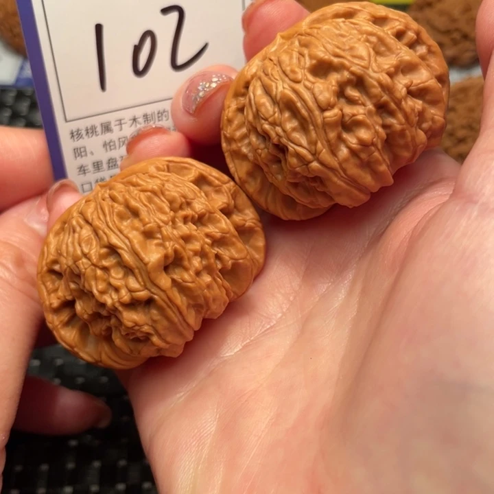 文玩核桃把件45狮子头102