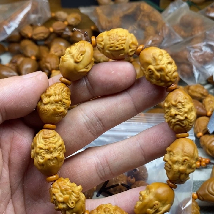 手串/手链橄榄核橄榄核雕工艺手串
