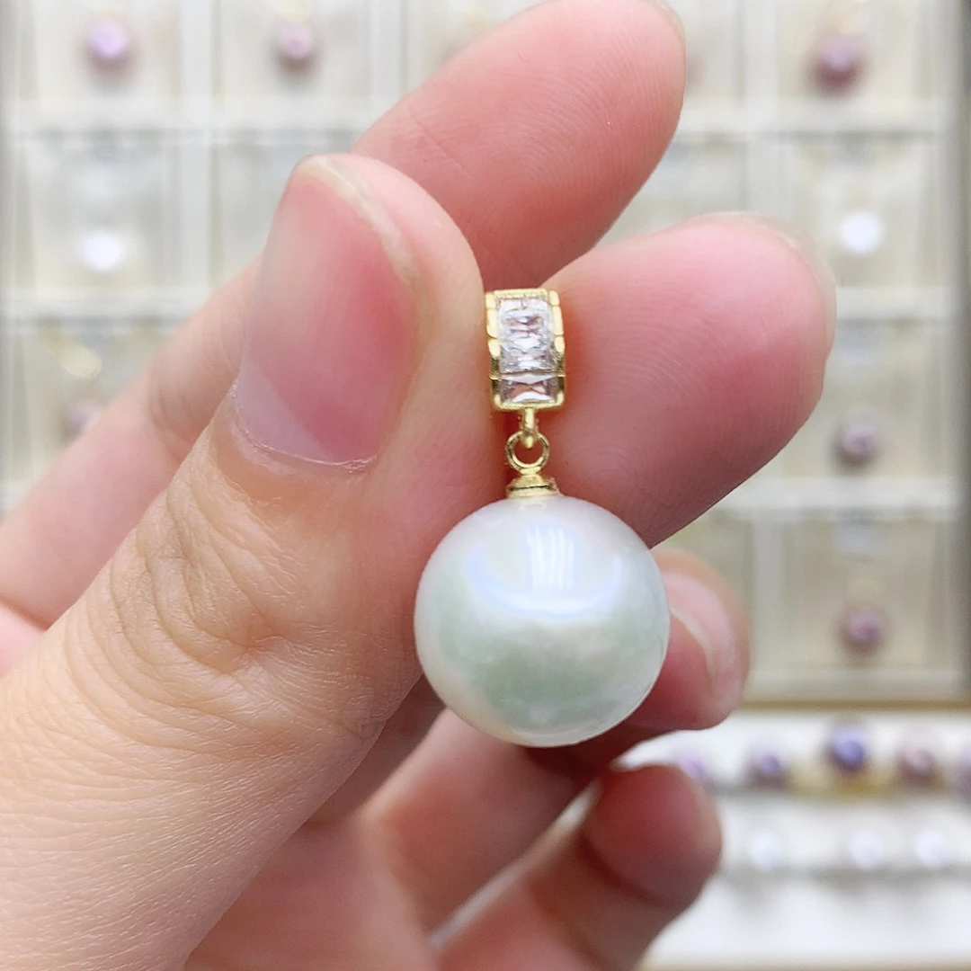 淡水珍珠颈饰合金