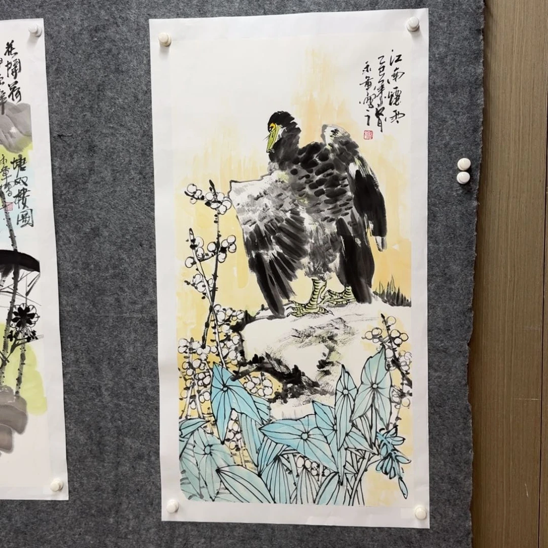 国画国画作品YYJ老师