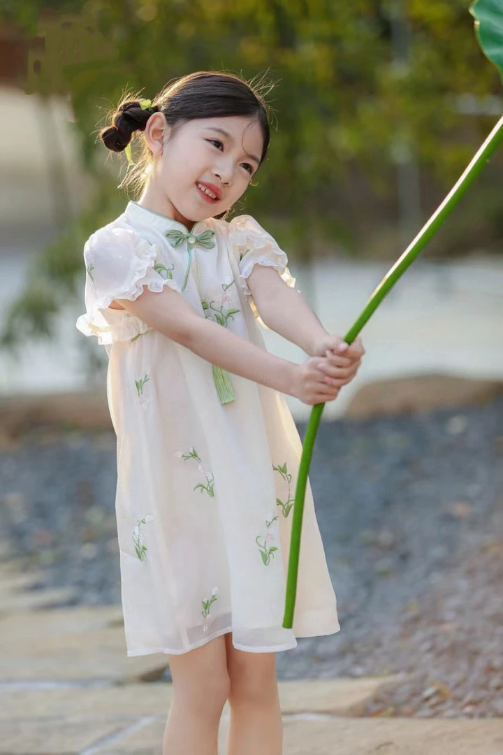 20172高端潮流时尚百搭休闲童装时尚连衣裙B1-3-1