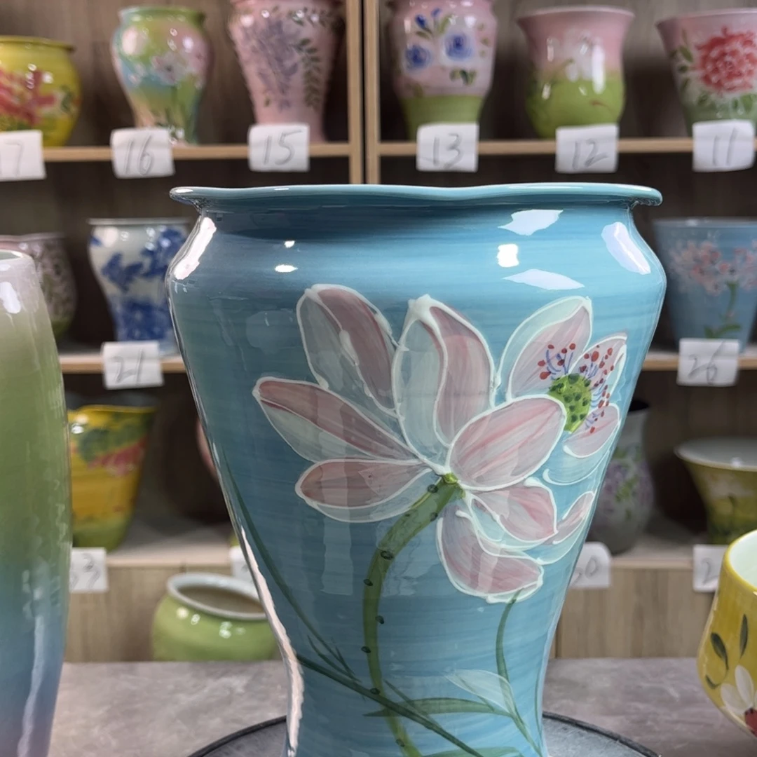 景德镇陶瓷花盆花盆