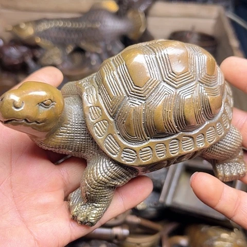 铜制文玩把玩物件