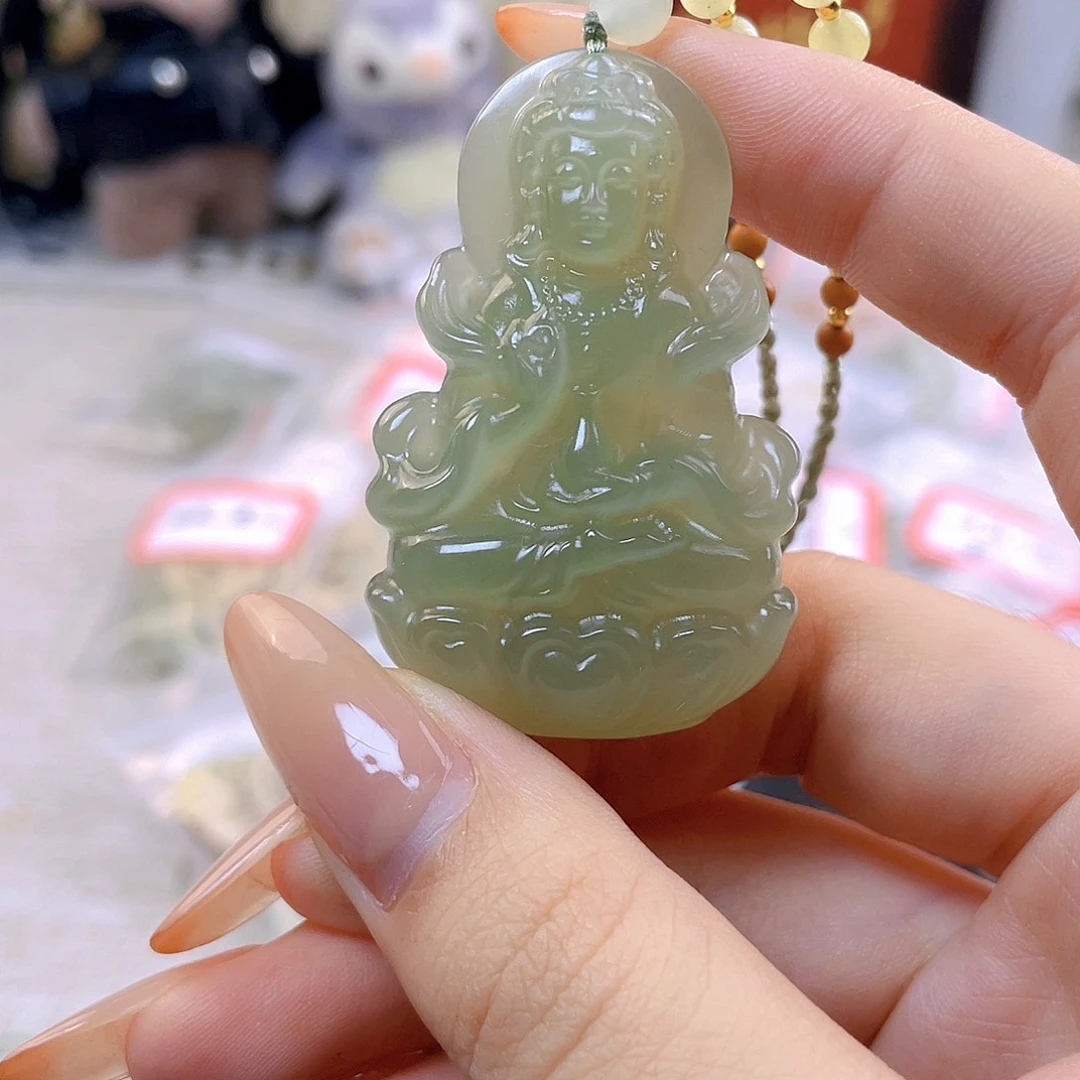 壹***壹吊坠(赠链)未镶嵌和田玉