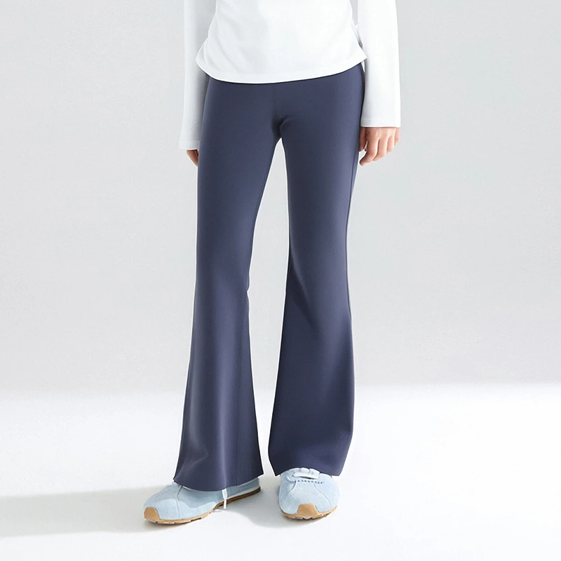 DEESHA/笛莎女童25中大童春装儿童弹力修身微喇打底裤-7M251C502