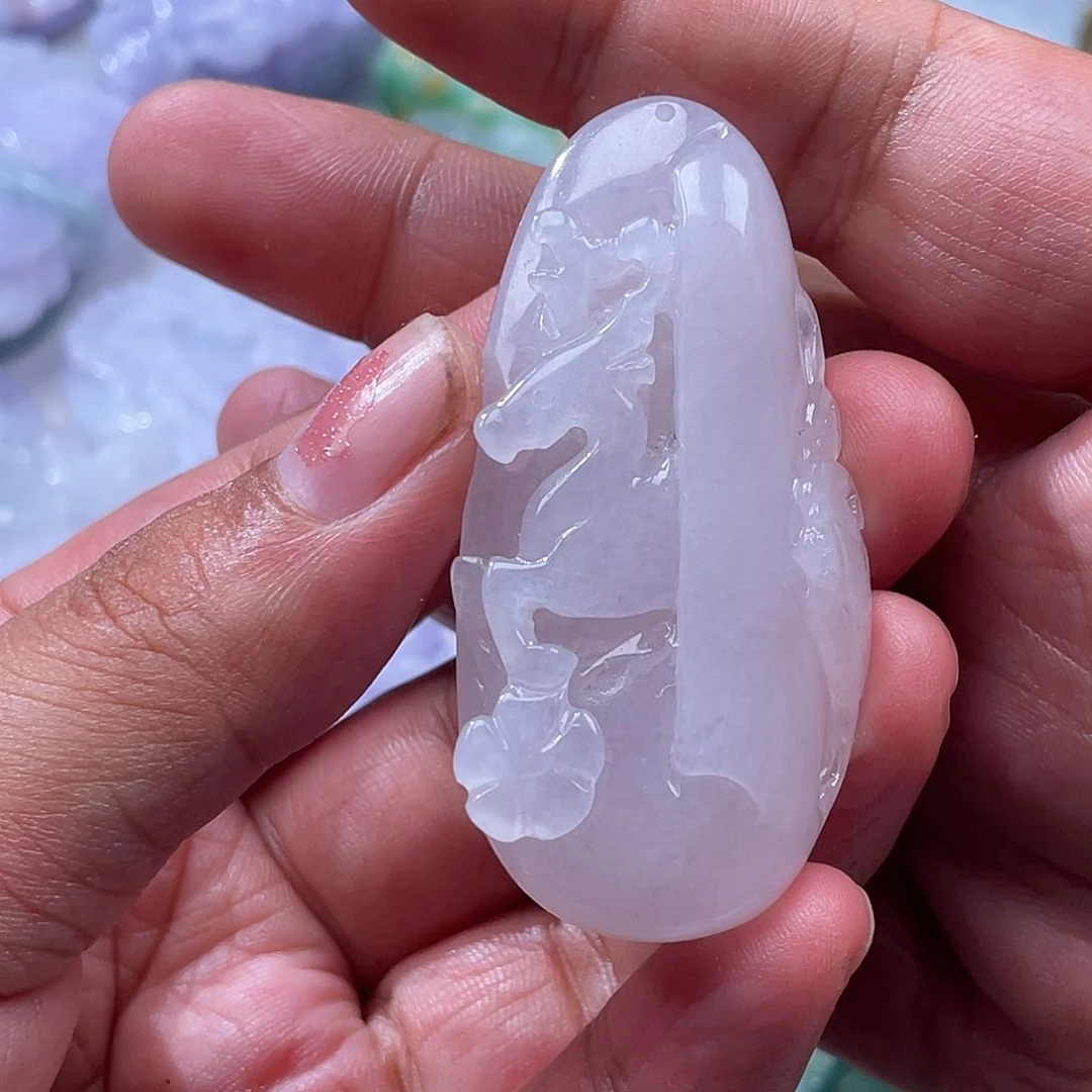 翡翠未镶嵌颈饰翡玉缘翡翠