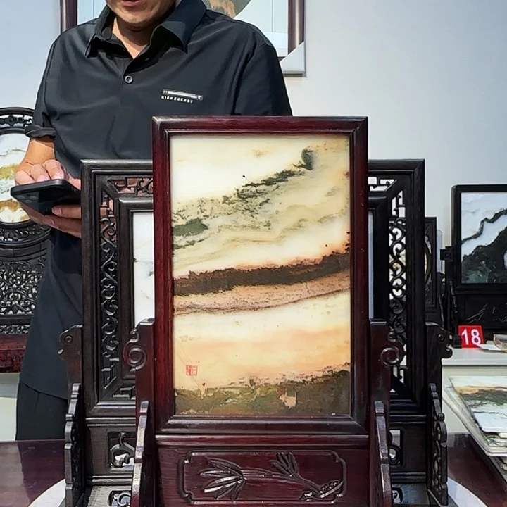 随***9石材天然大理石画
