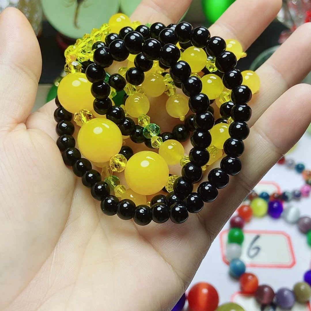 天***勤玛瑙/玉髓手链未镶嵌