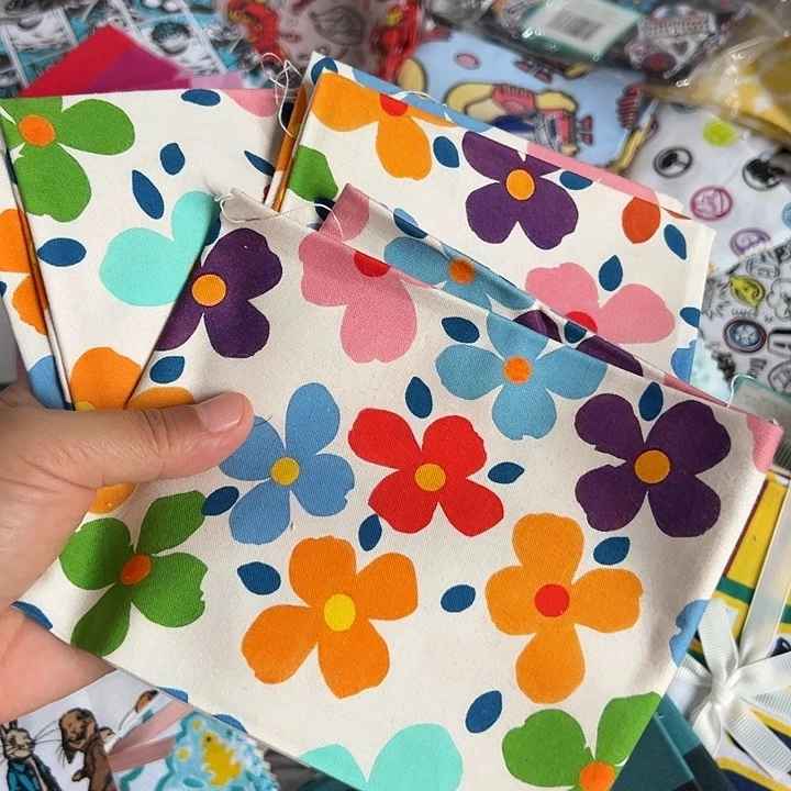 棉3片原单纯棉小布块45.50厘米一片