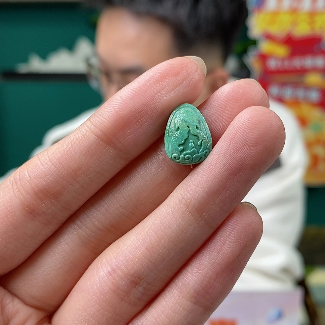 绿松石未镶嵌珠宝奇石