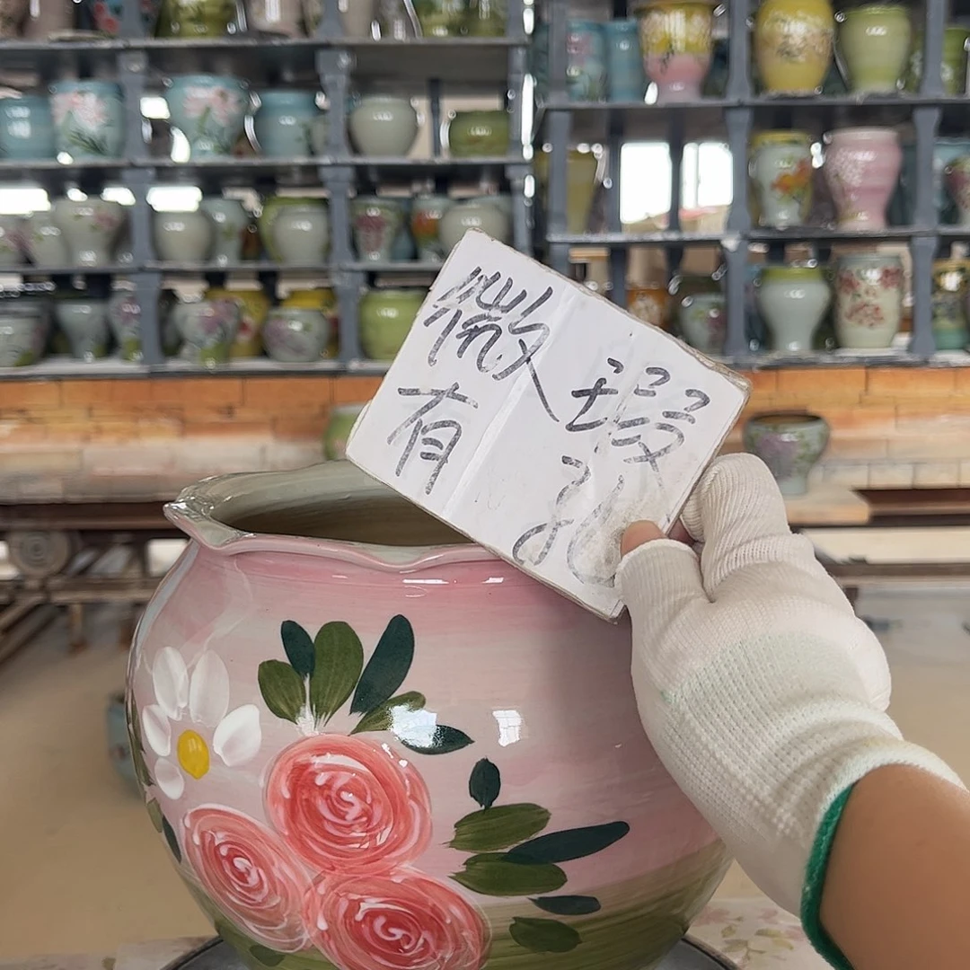 罐22xc景德镇陶瓷花盆