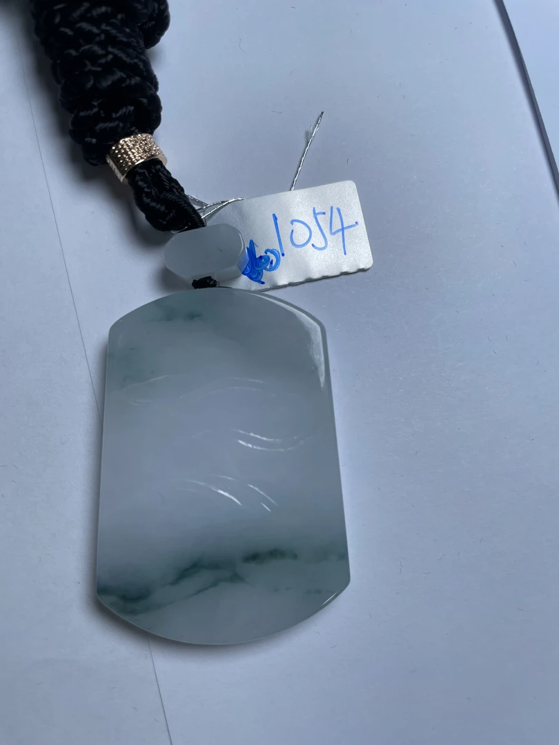 天然A货翡翠定制吊坠- #5558