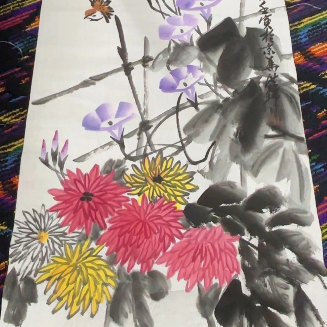 国画国画老师作品刘