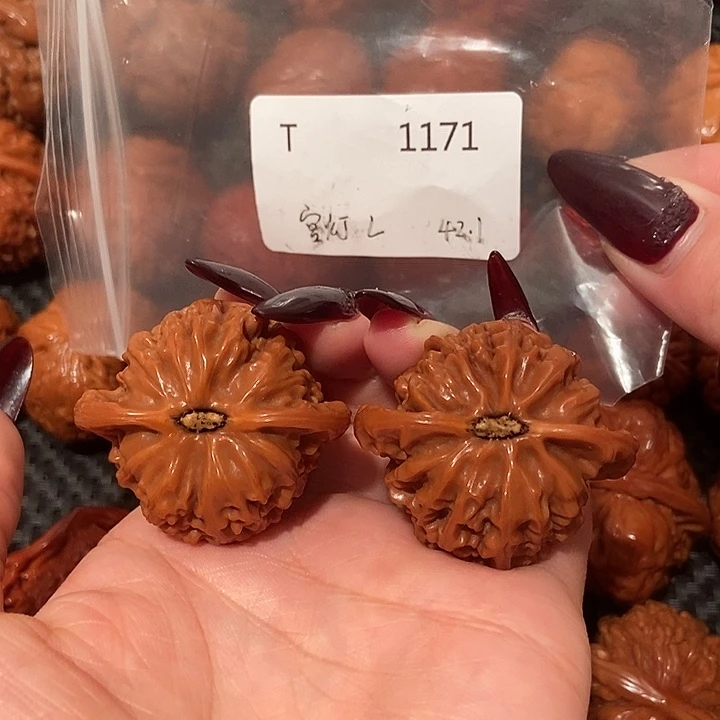 快***活吊坠文玩核桃宫灯42