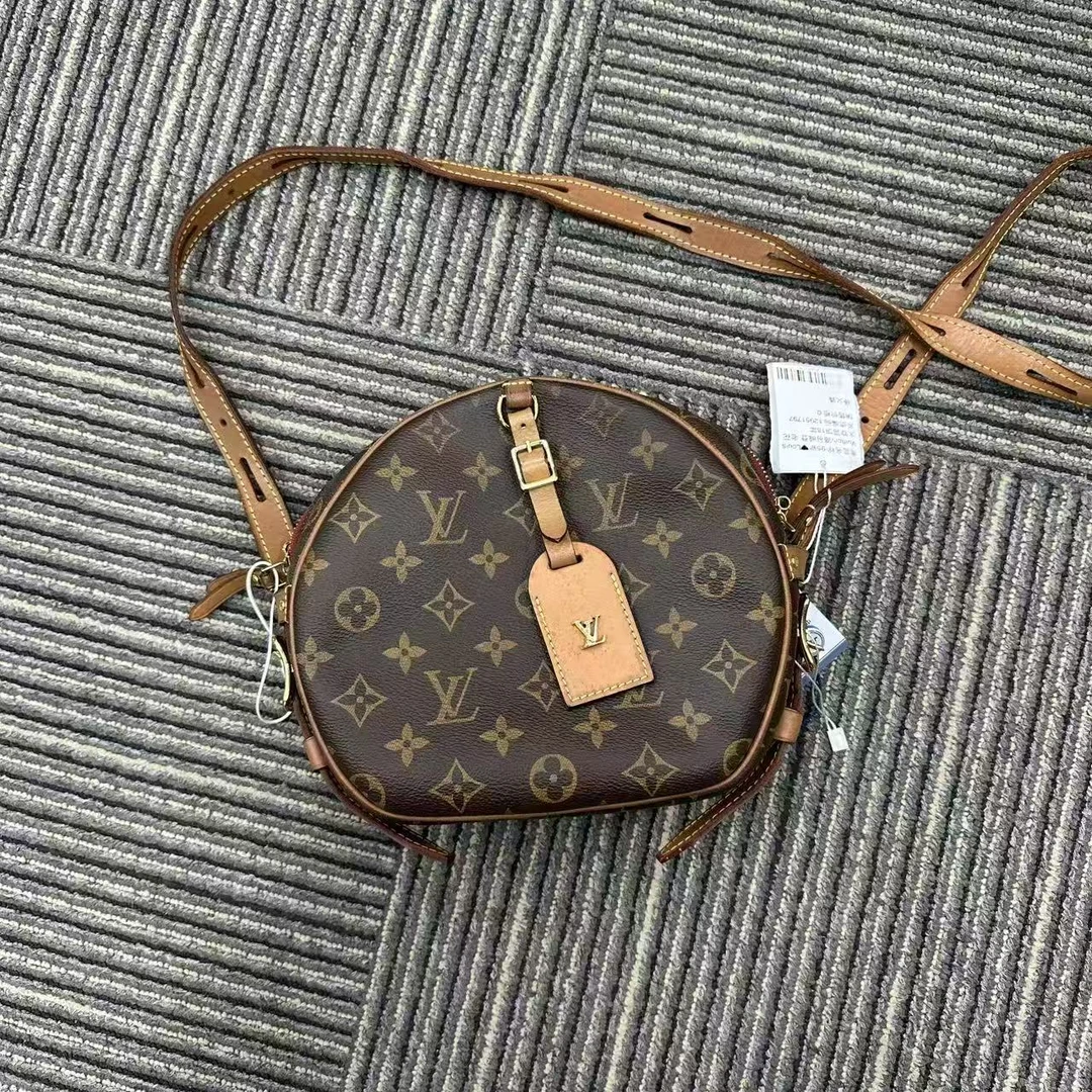 90新 LouisVuitton/路易威登 lv老花圆饼斜挎包单肩包05-07