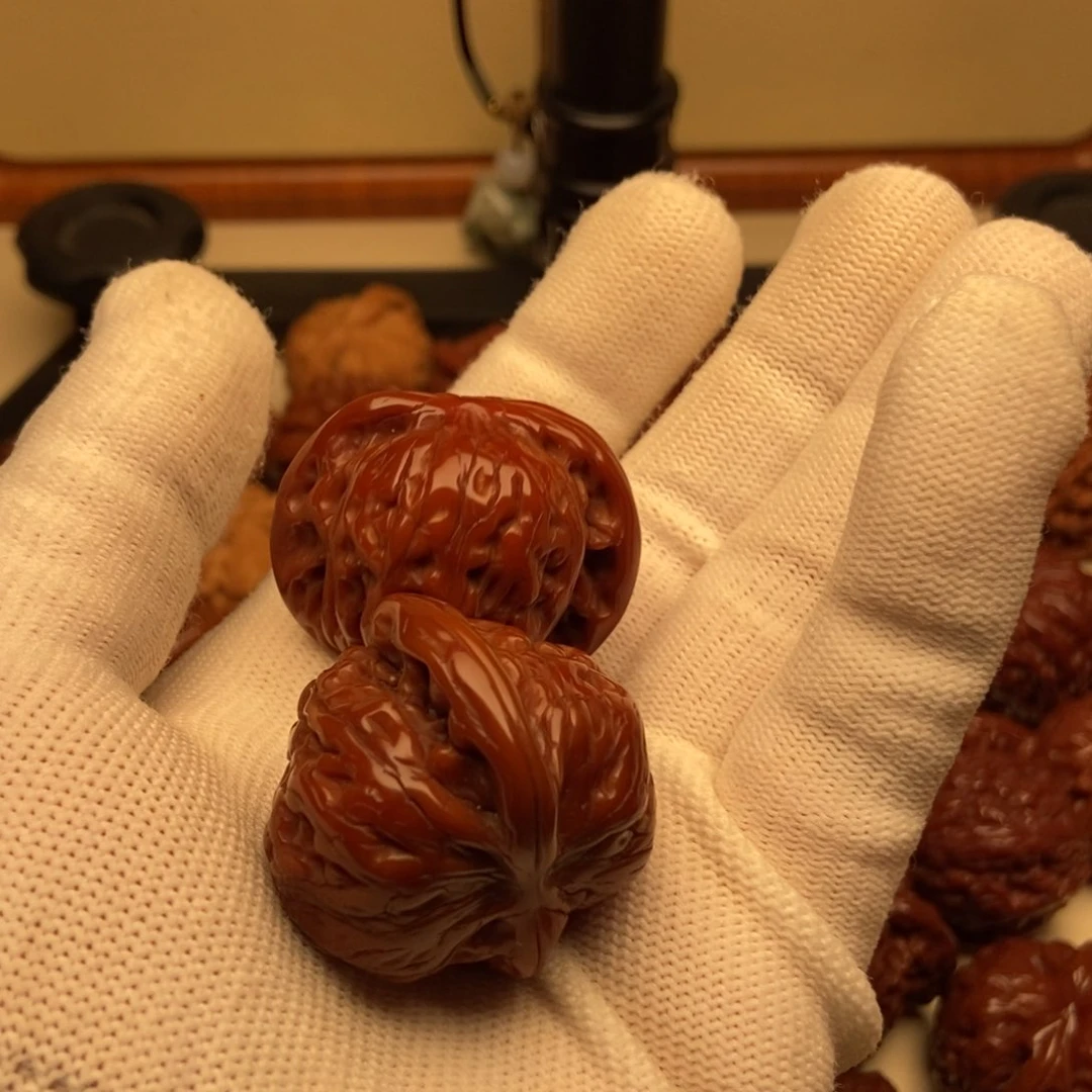 文玩核桃把件大*磨盘