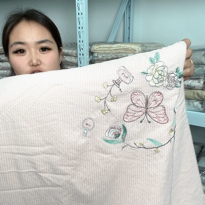 棉棉好看的双人被套