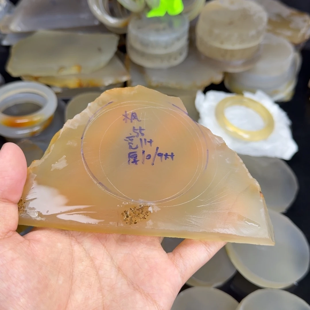 ****浆定制玛瑙金色玛瑙手镯定制 不支持七天无理由