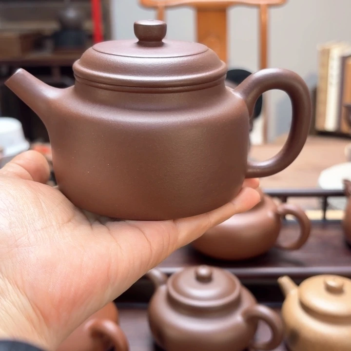 茶壶底槽青精工半手制作德中（280 C c）