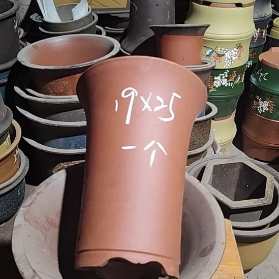 宜兴紫砂花盆清仓处理花盆