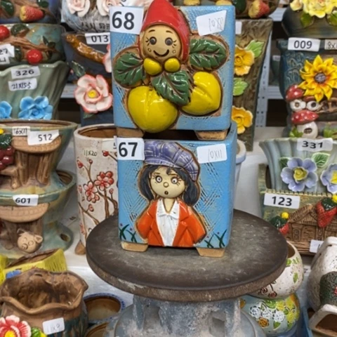 【闪购商品】红陶粗陶材质多肉花盆