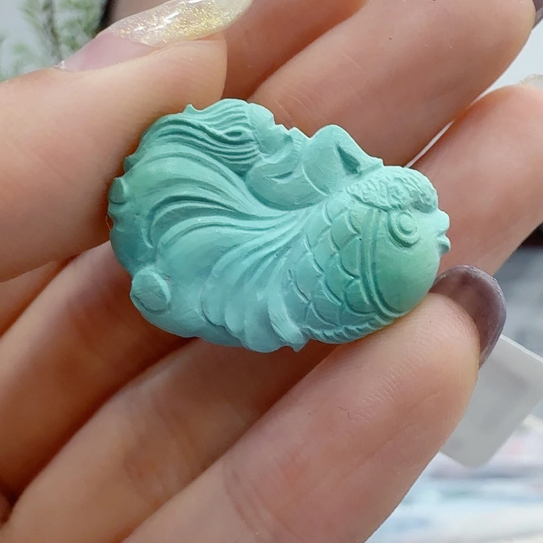 绿松石未镶嵌珠宝奇石