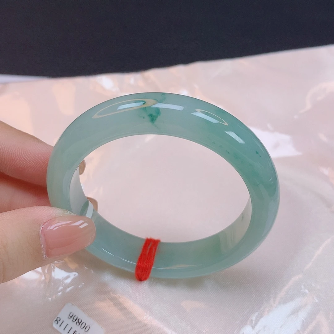 翡翠手镯未镶嵌半*翡翠6162