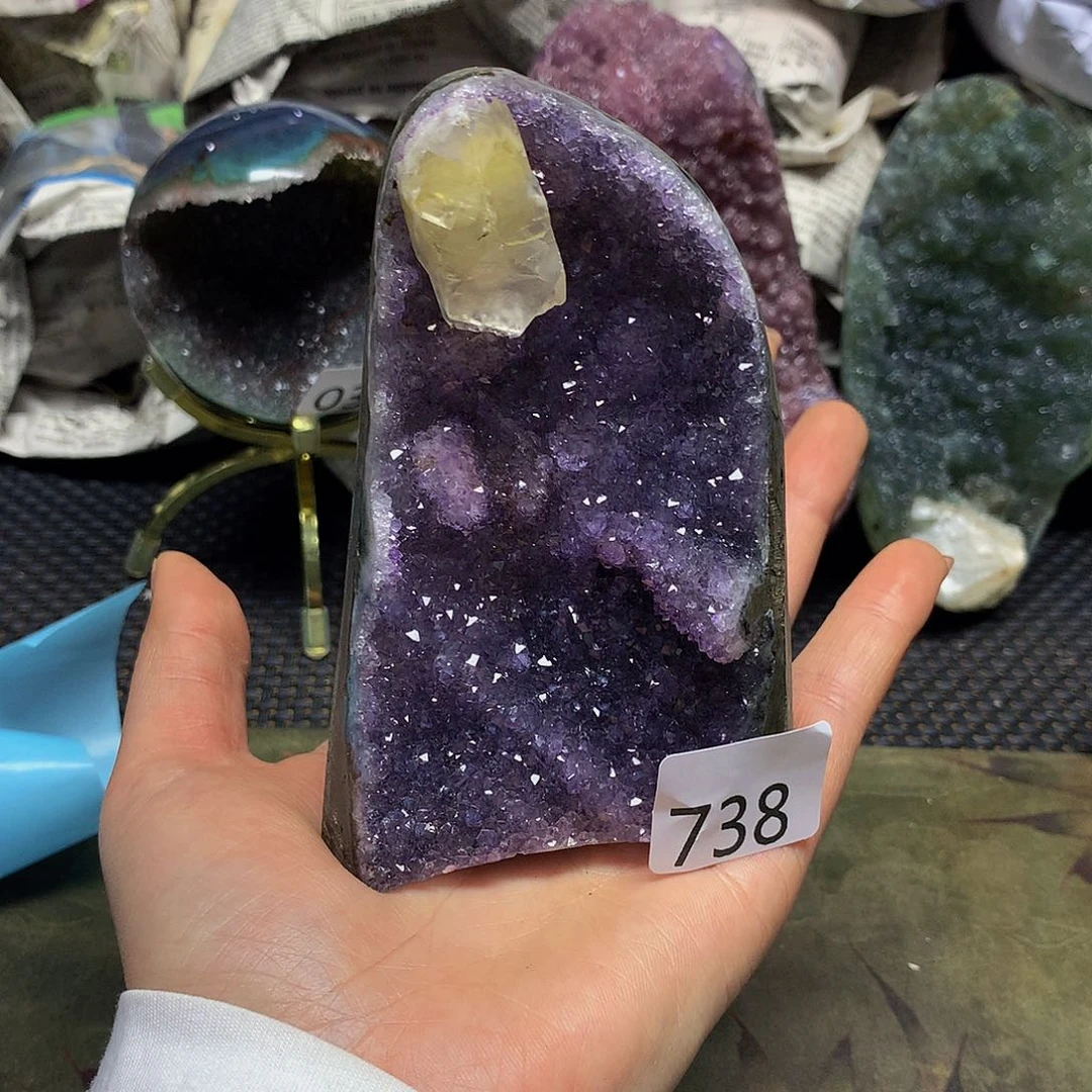 紫晶大型摆件（非配饰）未镶嵌