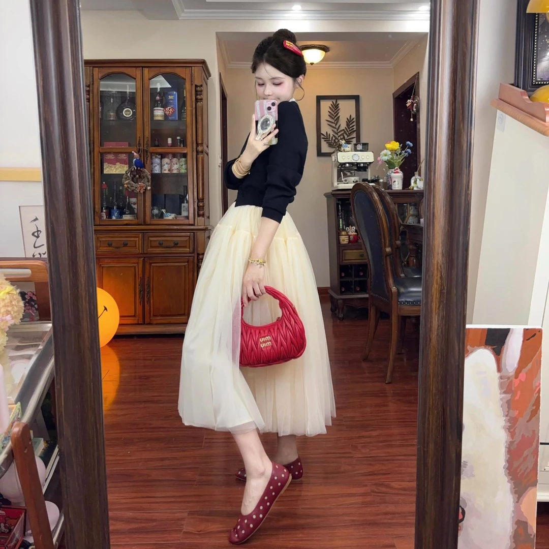 入秋穿搭一整套女装禅意仙气飘飘网红洋气炸街千金清冷感气质套装