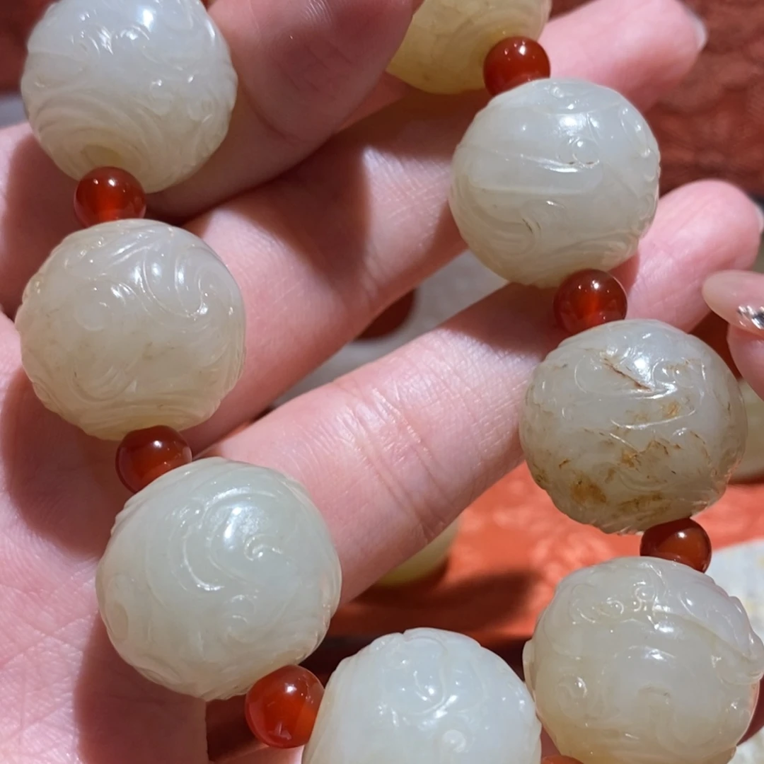 和田玉玉坠未镶嵌自*