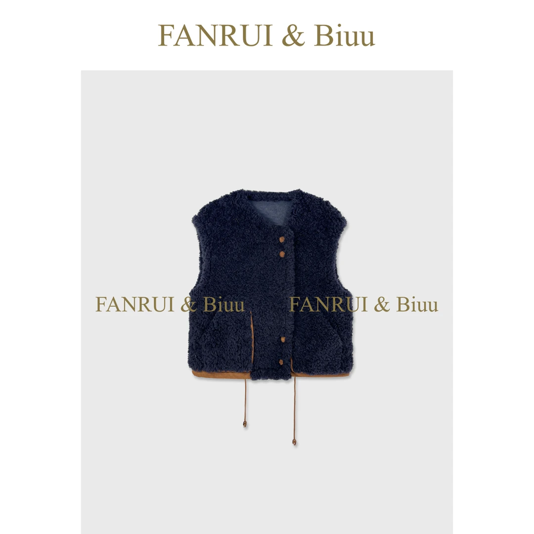 慵懒时尚百搭2025新款设计感小众轻奢洋气复古保暖无袖马甲