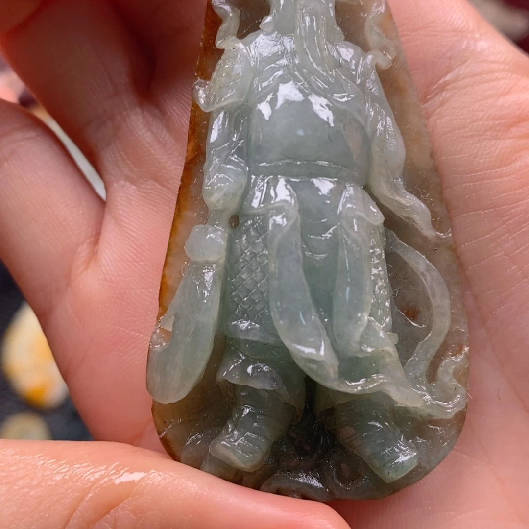 凉***水定制翡翠未镶嵌天然缅料a货翡翠
