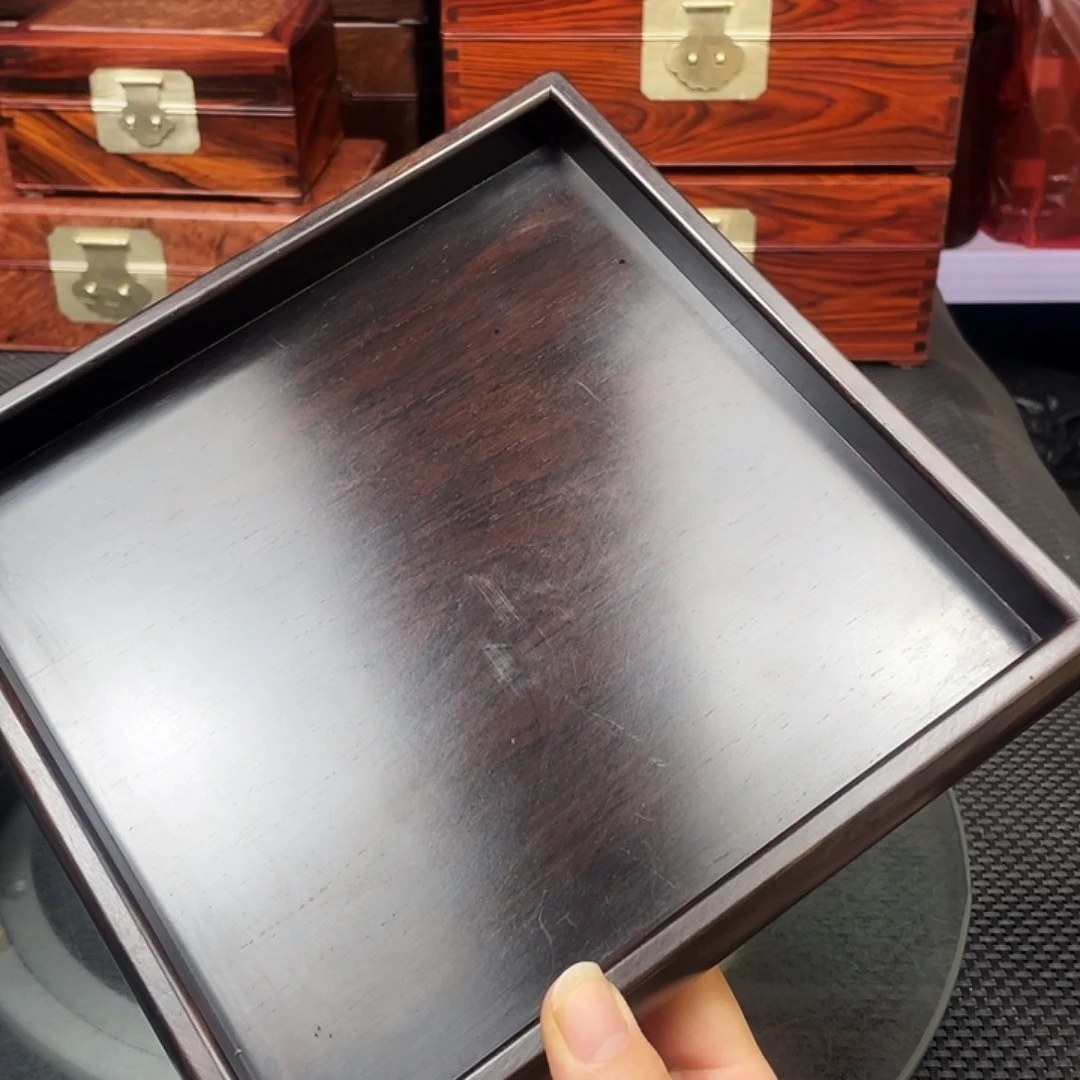 木紫光谭茶盘一个独板