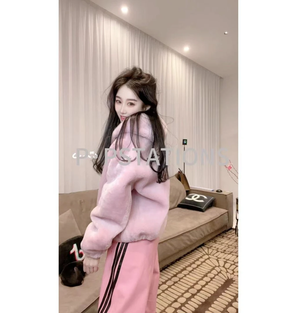 PP 2025｜粉红时代 海宁绵羊皮真皮女皮毛一体百搭时尚32617
