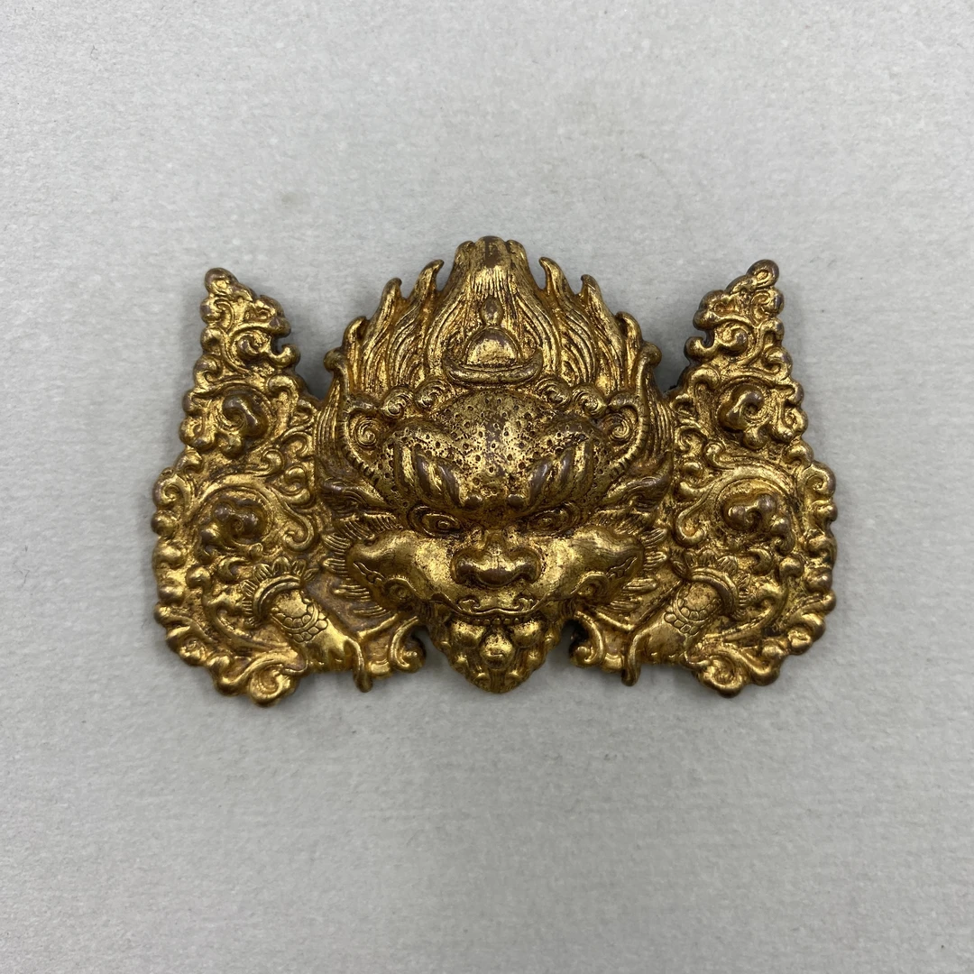 19-20世纪早期 铜鎏金支巴扎/HSZC/64598