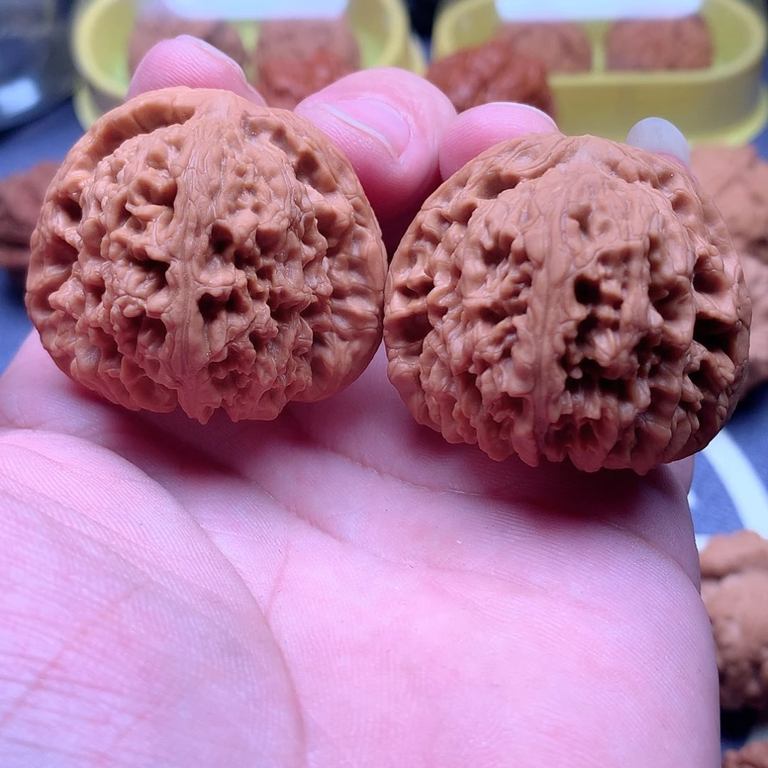 只***盘文玩核桃把件核桃