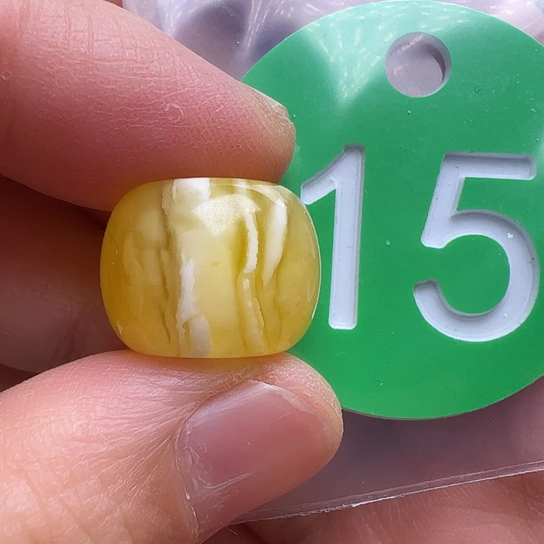 蜜蜡未镶嵌珠宝奇石15.6m m