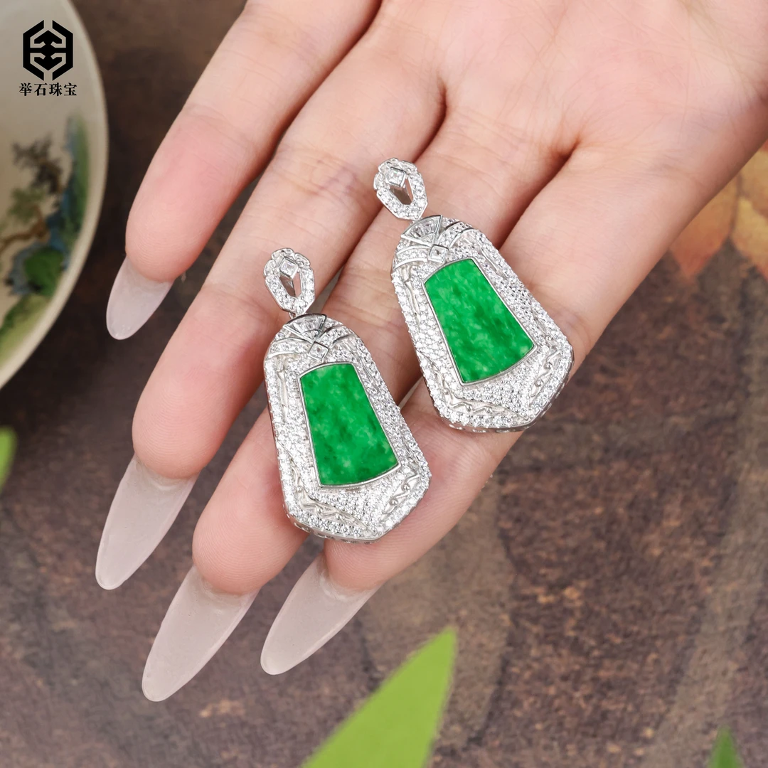 【举石珠宝】T0610-1000-90翡翠吊坠（一件/多样性发）J