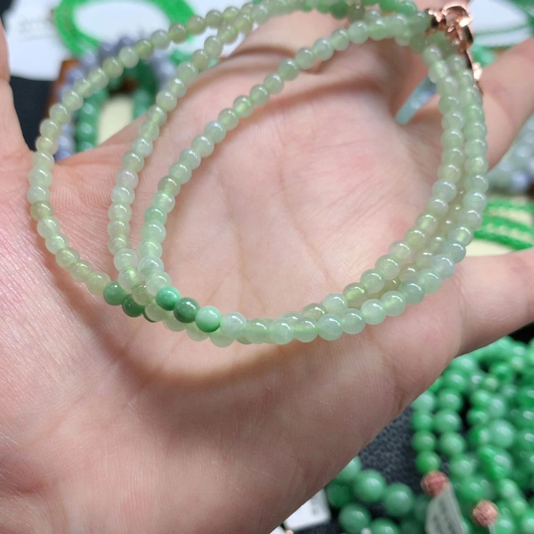 未镶嵌手链翡翠翡翠