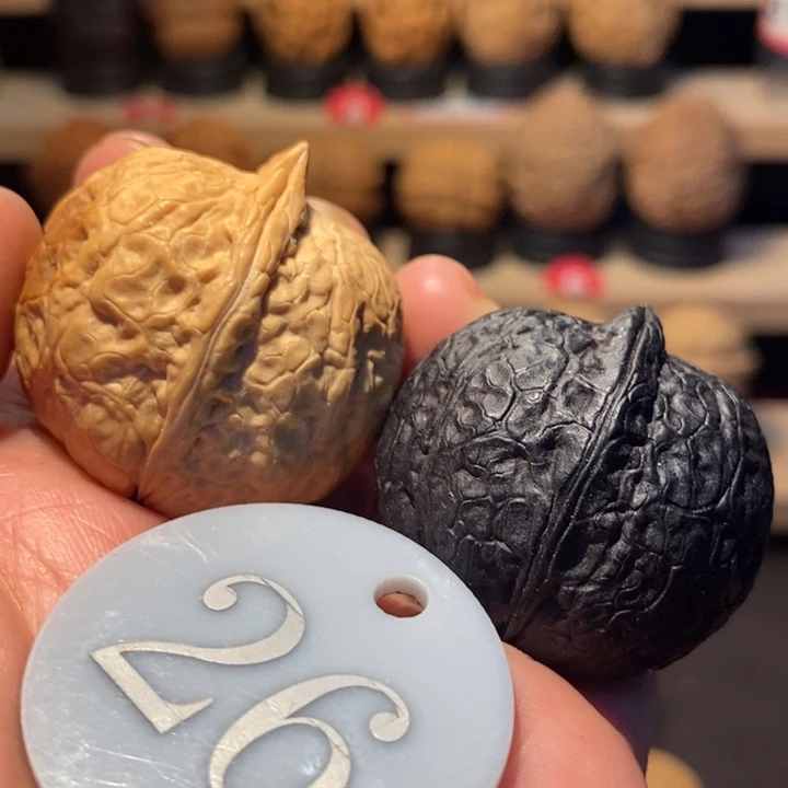 木质类太极阴阳球34尺寸